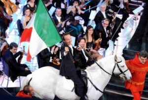 Roberto Benigni ospite a Sanremo 2011