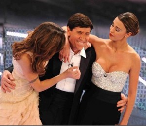 sanremo 2011 terza serata morandi belen canalis